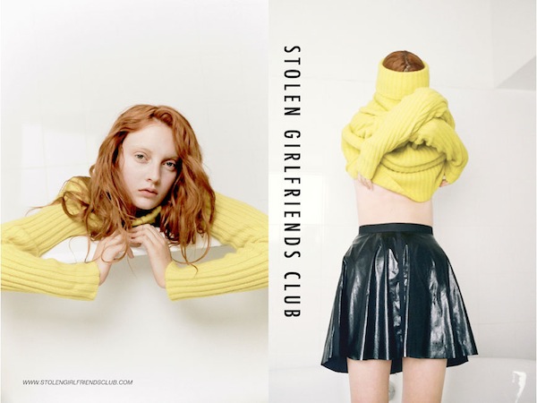 Codie Young for Stolen Girlfriends Club Winter 2013-2