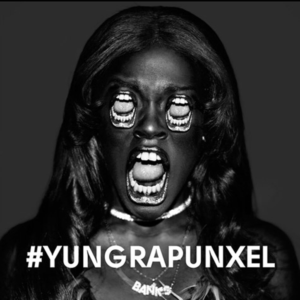Azealia Banks Yung Rapunxel Single Cover