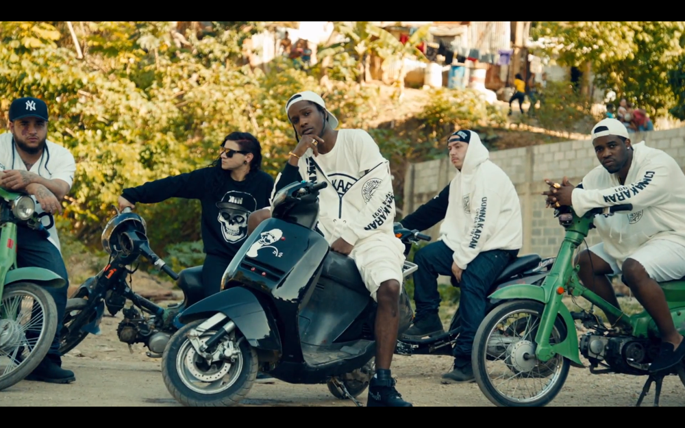 A$AP Rocky Skrillex Birdy Nam Nam Wild for the Night Music Video