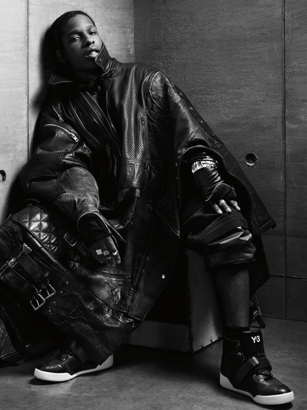A$AP Rocky for Interview Magazine by Craig McDean