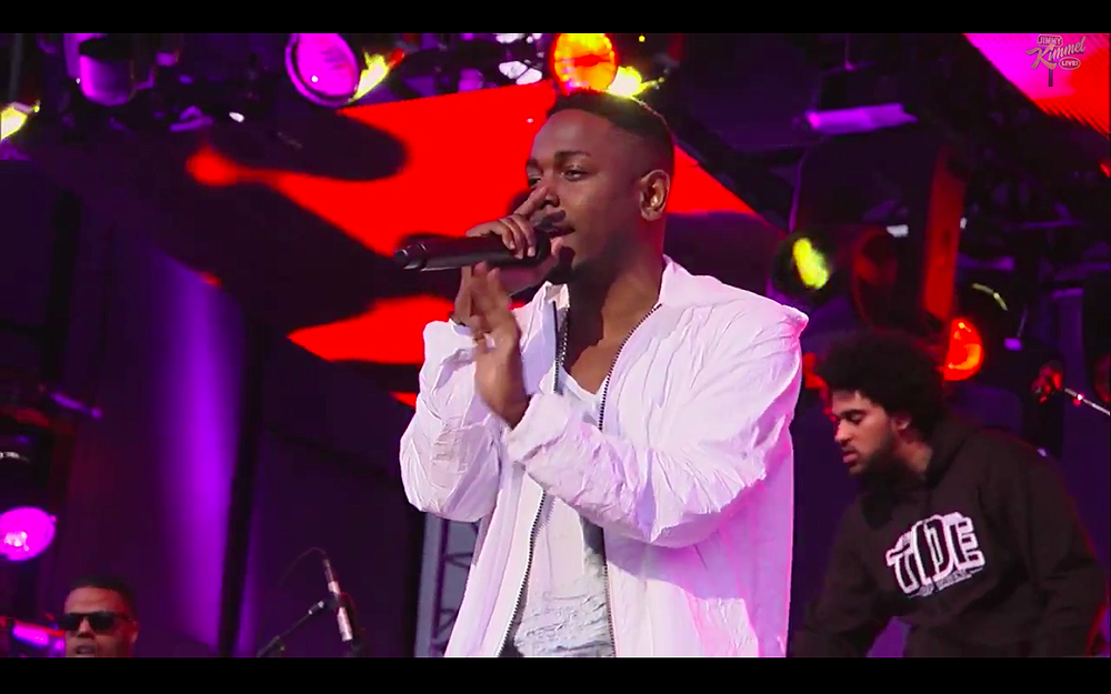 Kendrick Lamar Poetic Justice on Jimmy Kimmel Live