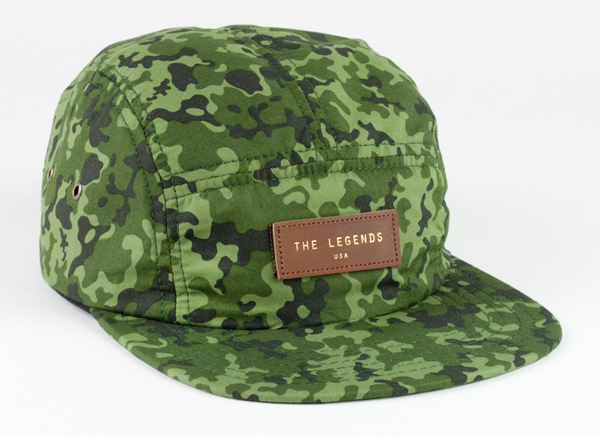 The Legends USA Spring 2013 green chip camo hat