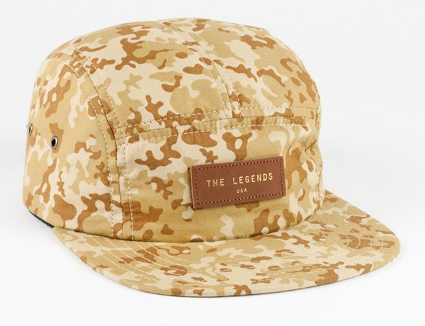 The Legends USA Spring 2013 tan-chip-camo hat