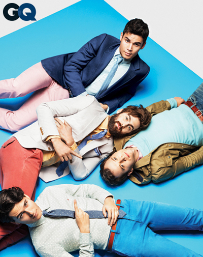 Vampire Weekend for GQ Magazine Wear It Now Fade Up