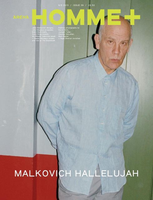 John Malkovich for Arena Homme+ SS 2013 by Juergen Teller