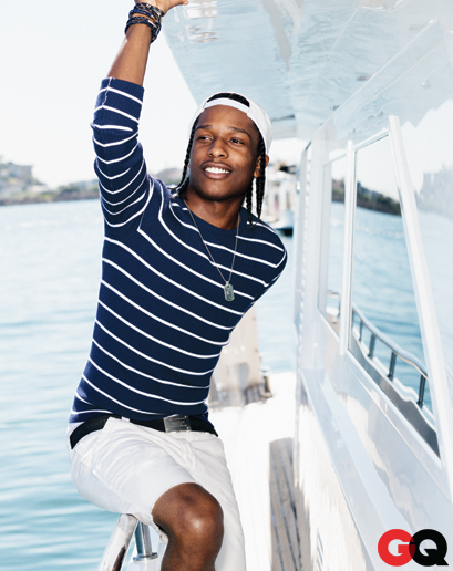 ASAP Rocky by Ben Watts for GQ May 2013
