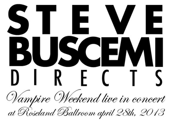Amex UNSTAGED presents Vampire Weekend Steve Buscemi
