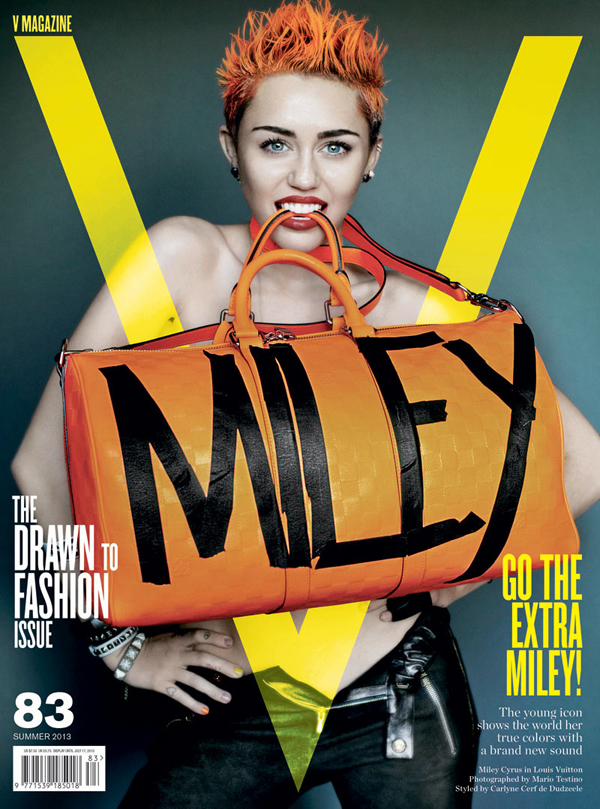 Miley Cyrus V Magazine 83 Cover 3