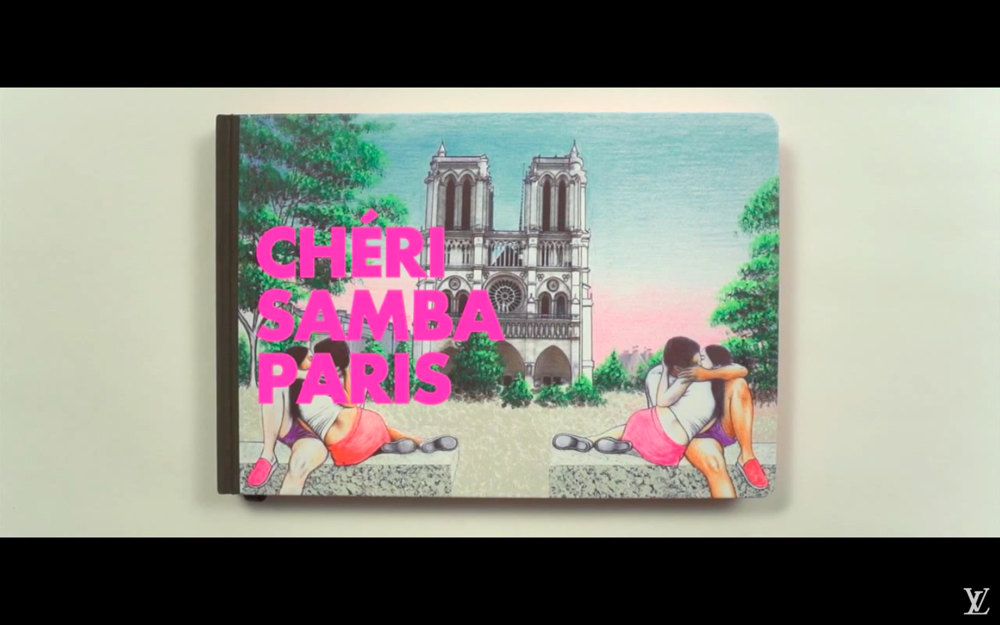 Cheri Samba Paris Louis Vuitton Travel Books 2013