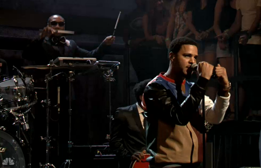 J Cole Power Trip on Late Night with Jimmy Fallon