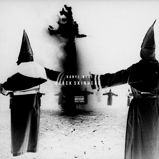 Kanye West Black Skinhead Album Art