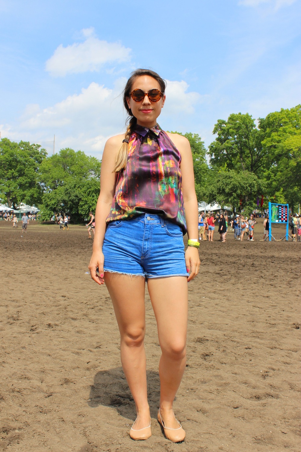 Corinne from London UK at Governors Ball 2013 Style