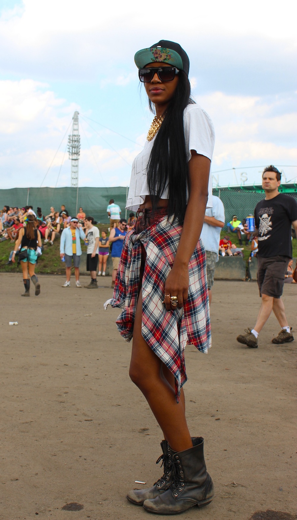 Leeann from New York at Governors Ball 2013 Style