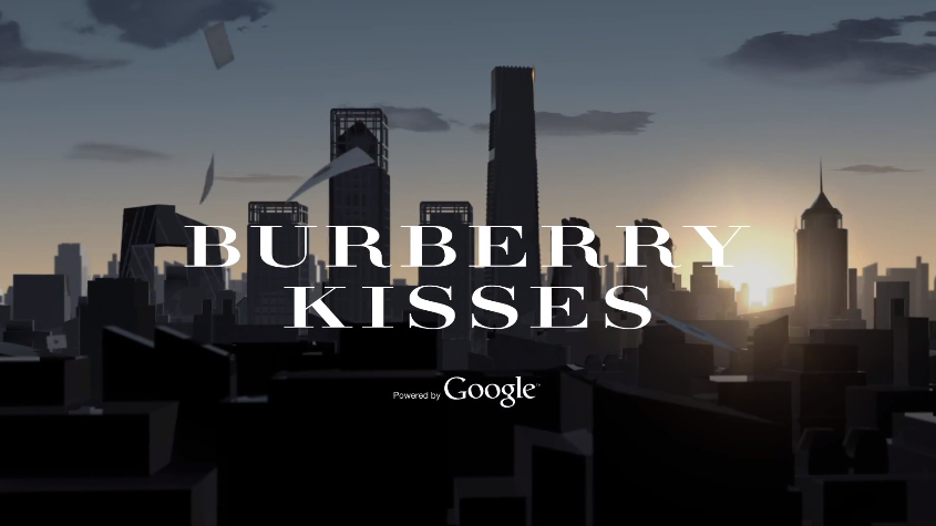 Burberry Kisses x Google