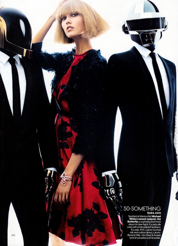 Karlie Kloss & Daft Punk for Vogue US-8
