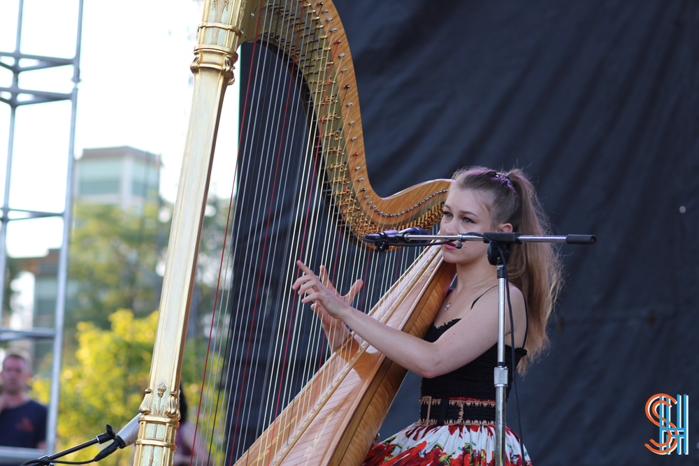 Joanna Newsom Pitchfork Music Festival 2013 Harp