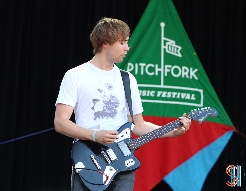 White Lung Pitchfork Music Festival 2013 Guitarist