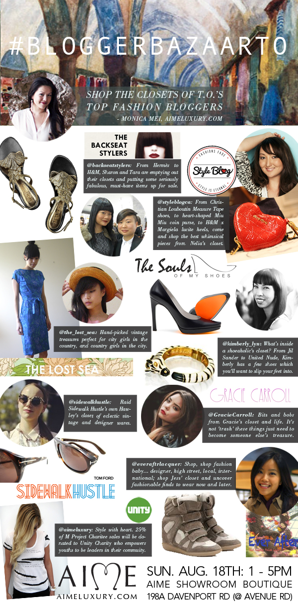Aime Presents The Blogger Bazaar