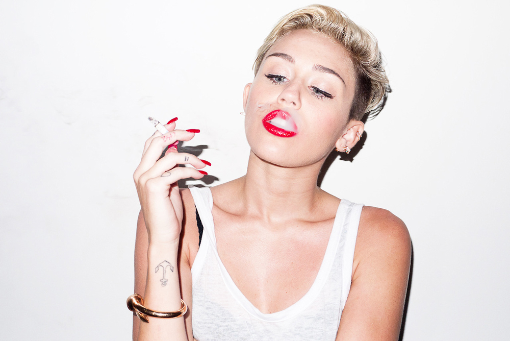 Miley Cyrus photographed by Terry Richardson