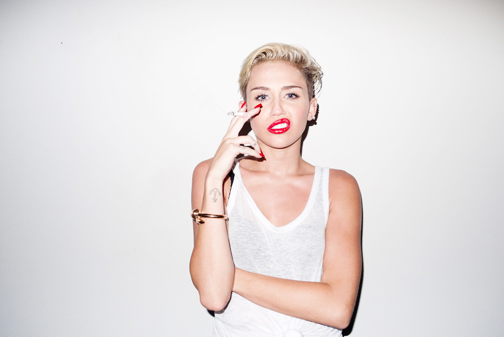 Miley Cyrus photographed by Terry Richardson