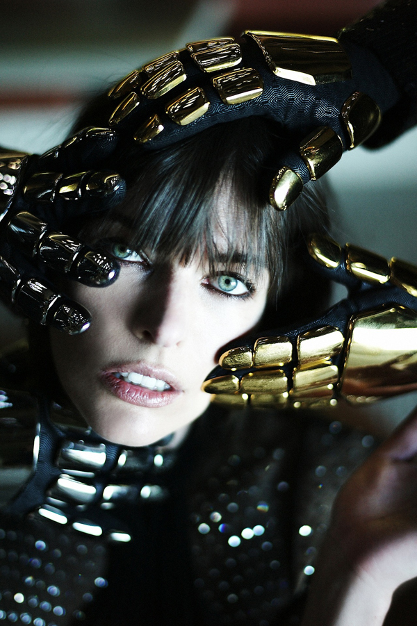 Daft Punk Milla Jovovich for CR Fashion Book