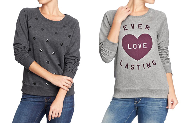 Old Navy Sweaters Graphic Sequin
