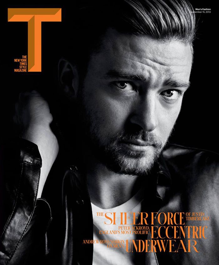 Justin Timberlake T Magazine