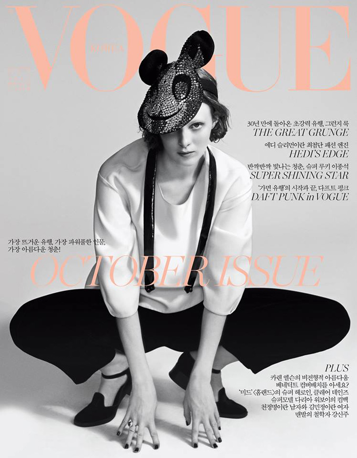 Karen Elson for Vogue Korea