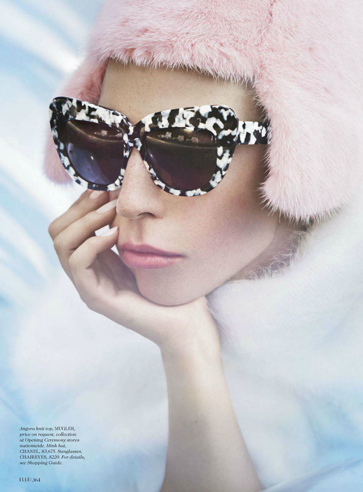Lady Gaga for Elle October 2013-2