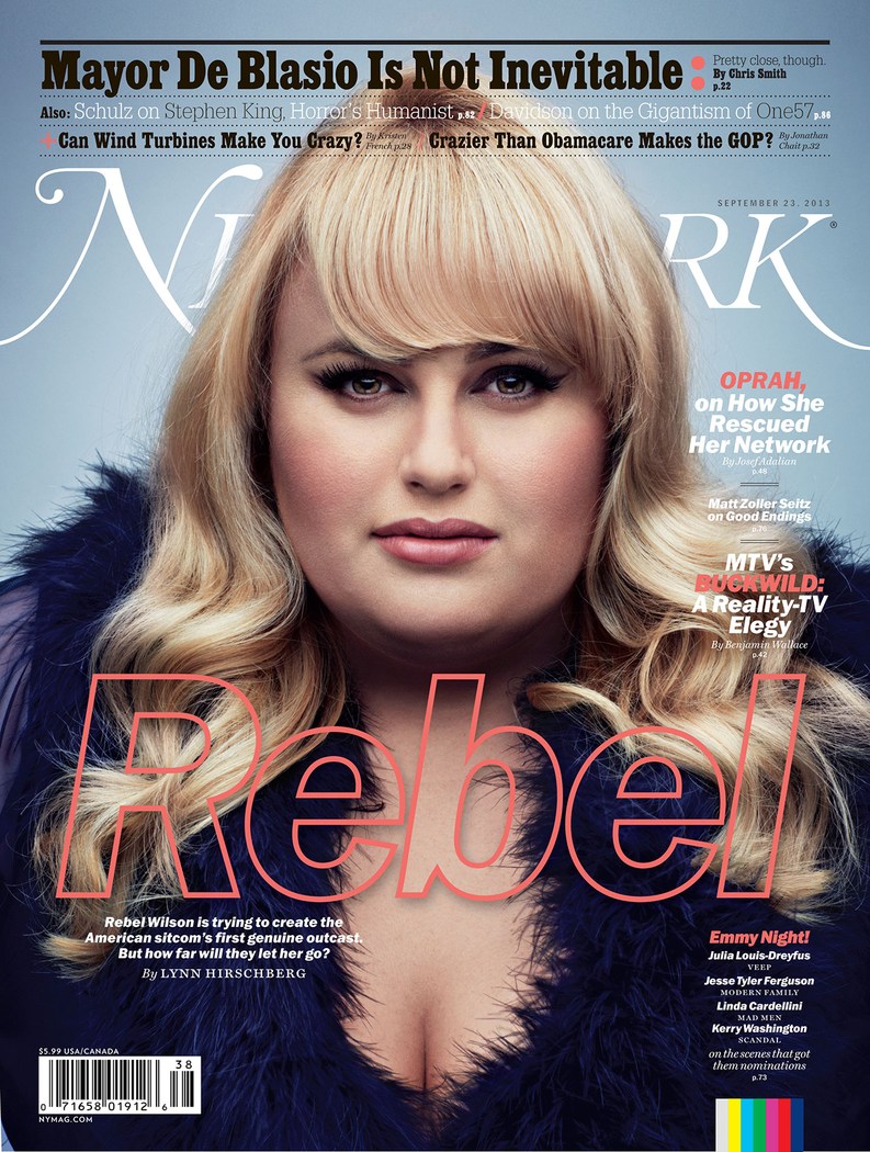 Rebel Wilson for New York magazine Cover