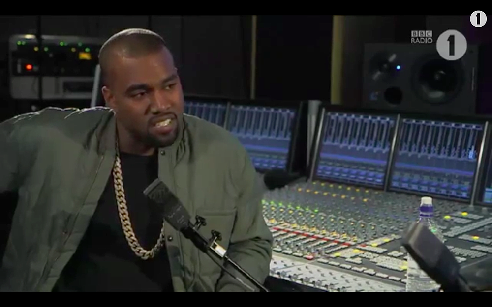 Kanye West Interview with BBC Radio 1 Zane Lowe pt3