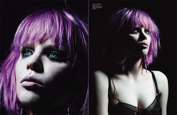 Alice Glass for AnOther Man Fall Winter 2013-2