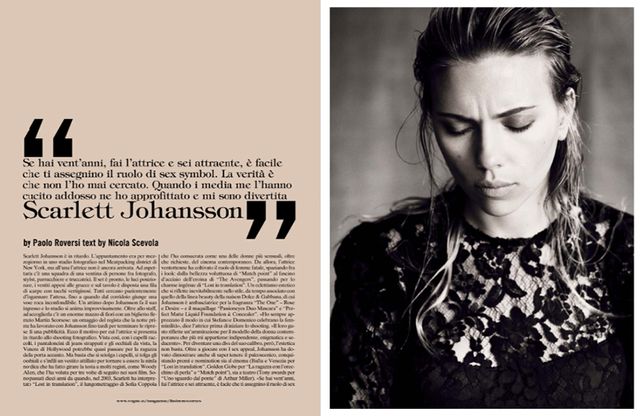 Scarlett Johansson for Vogue Italia October 2013-2