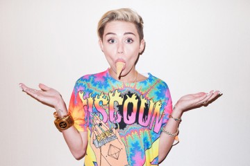 Miley Cyrus photographed by Terry Richardon for the 3rd Time | Sidewalk