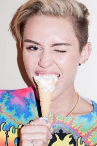 Miley Cyrus photographed by Terry Richardon for the 3rd Time | Sidewalk