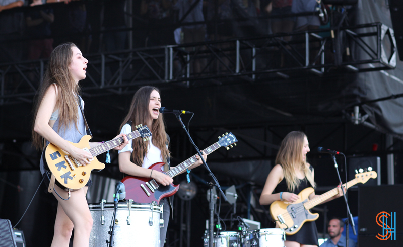 Haim Edge Co-Written Twin Shadow at-Governors-Ball-2013