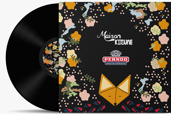 Pernod Absinthe x Maison Kitsune Limited Edition Collaboration