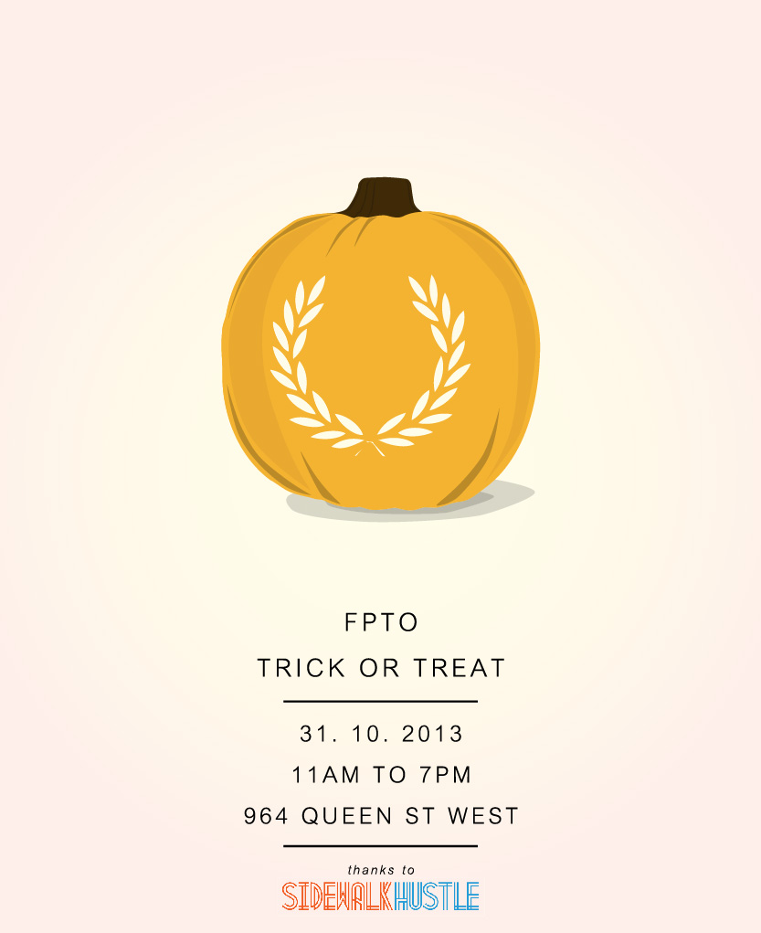 Fred Perry Toronto Trick or Treat