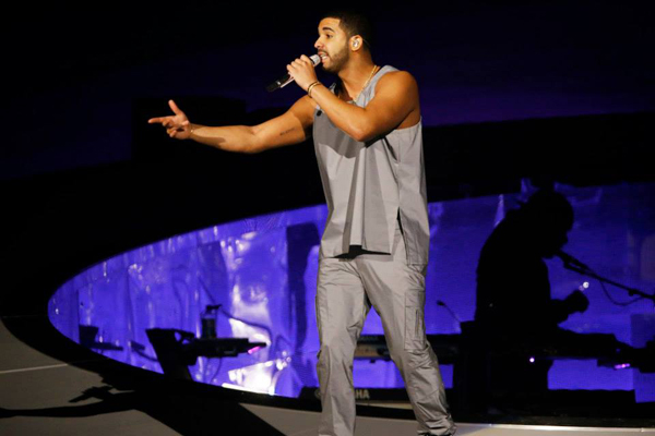 Drake live at the Air Canada Centre in Toronto
