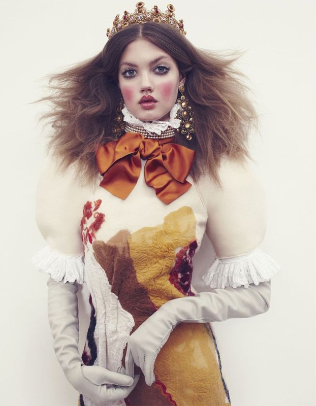 Lindsey Wixson for Vogue Japan December 2013-4