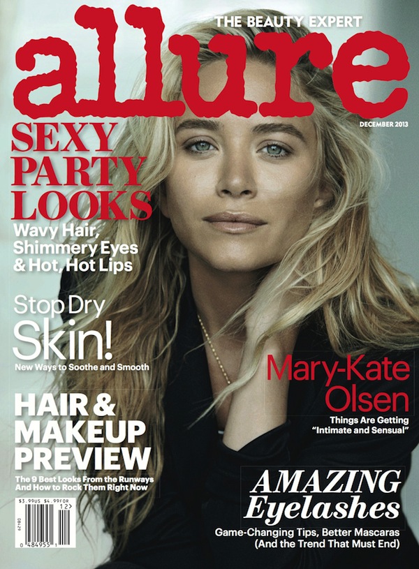Ashley and Mary Kate Olsen Allure December 2013 Peter Lindbergh-3
