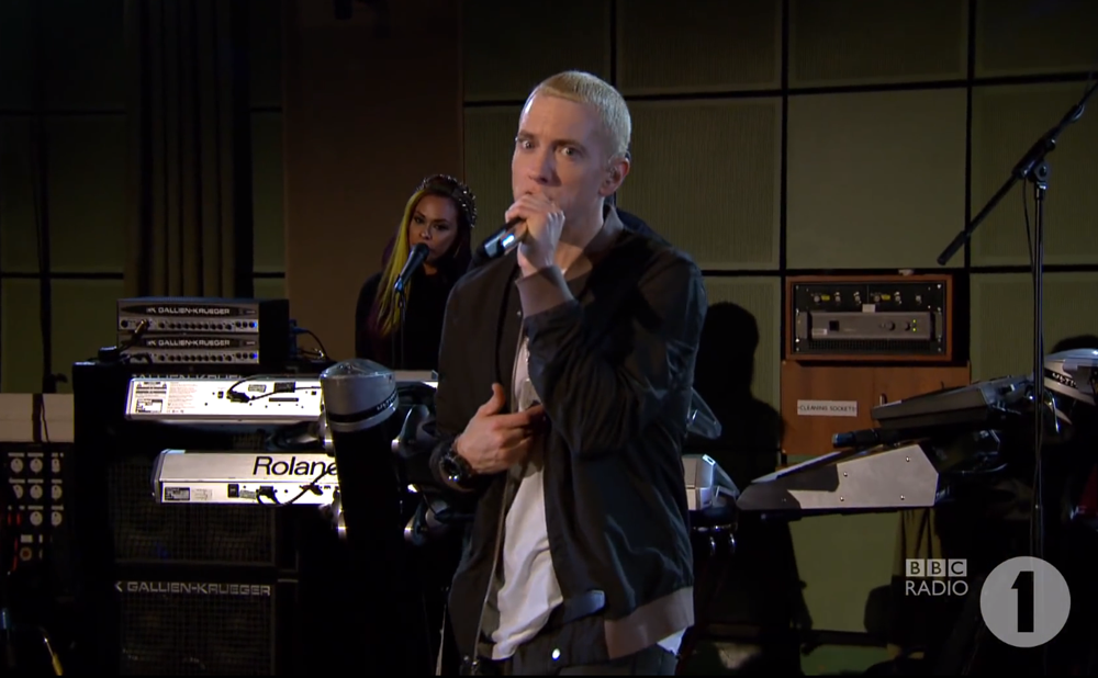 Eminem Stan Berzerk Survival Not Afraid for BBC Radio 1