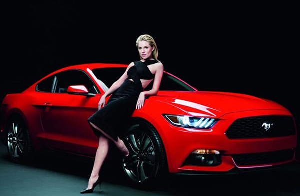 Sienna Miller Stars in Latest Ford Mustang Campaign by Rankin