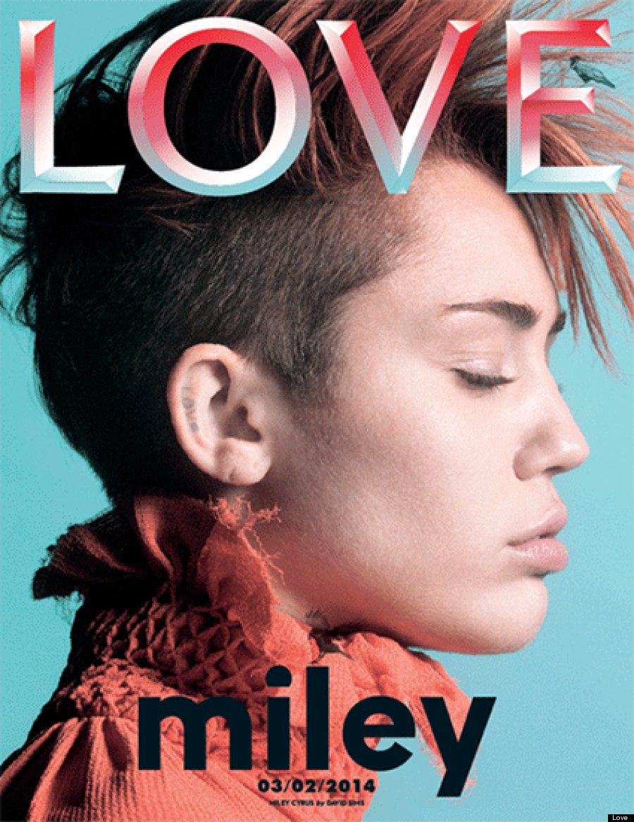Miley Cyrus for LOVE Magazine