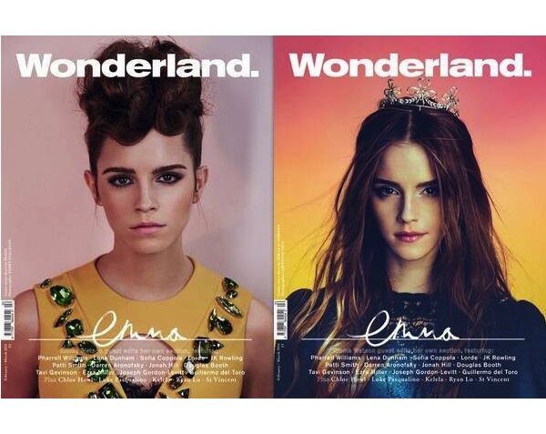 Emma Watson for Wonderland Magazine February:March 2014