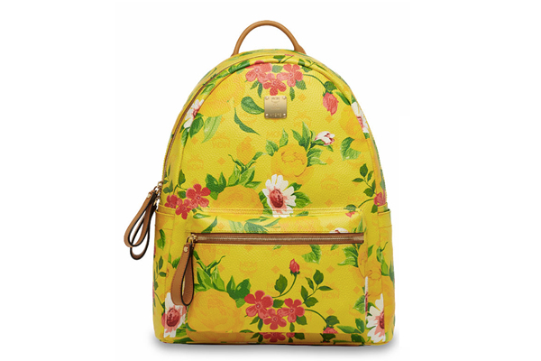 MCM Paradiso Spring Summer 2014 Collection Yellow Backpack