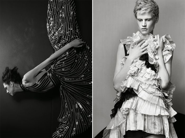 Saskia de Braw & Lida Fox for Vogue Italia February 2014-8
