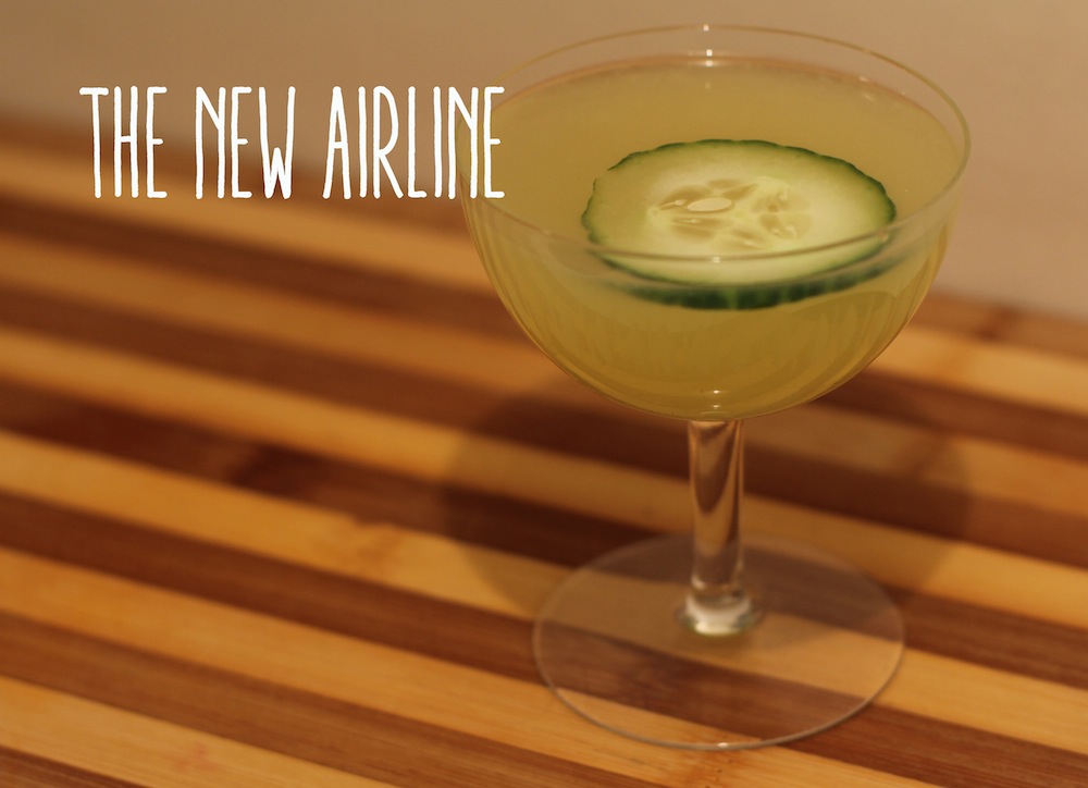 New Airline Cocktail by Sidewalk Hustle
