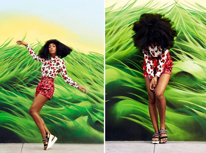 Solange Knowles for Harper's Bazaar March 2014-2