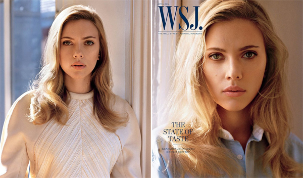 Scarlett Johansson for WSJ Magazine April 2014